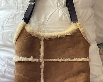 Vintage Ugg Australia Chestnut Shearling Shoulder bag/purse