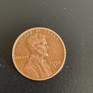 Vintage 1952 D One Cent Wheat Penny
