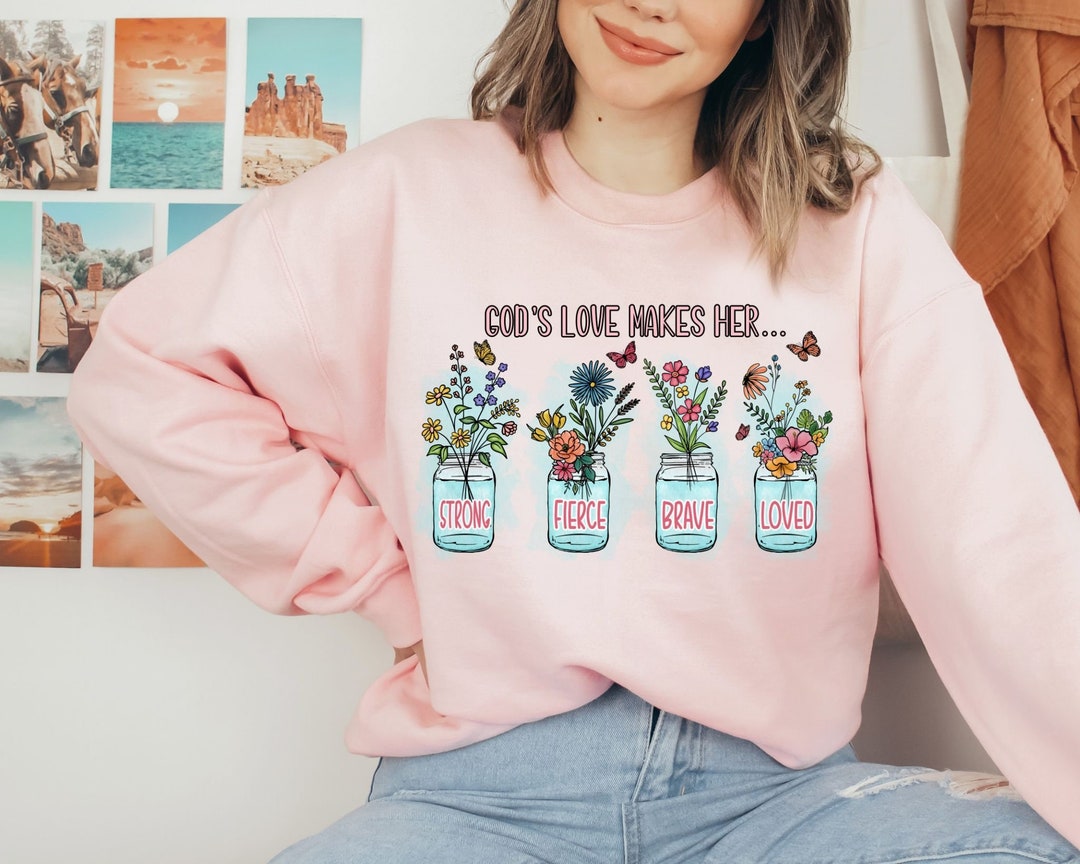 God's Love Christian Shirt Bible Verse Shirt Christian Sweatshirt ...