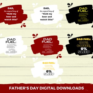 Father&#39;s Day Digital Download, Happy Father&#39;s Day Gift, Father&#39;s Day Quotes, Funny Quotes, Dad Gift, Gift for Dad, Sublimation Designs
