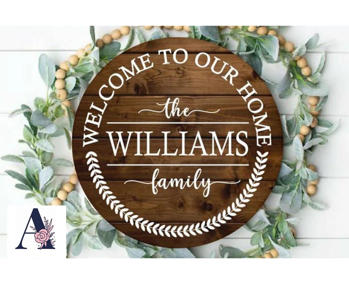 Welcome to Our Home Family SVG JPG PNG Digital Download Welcome to Our ...