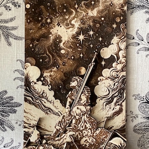 Berserk Woodcut: Guts Beneath The Stars