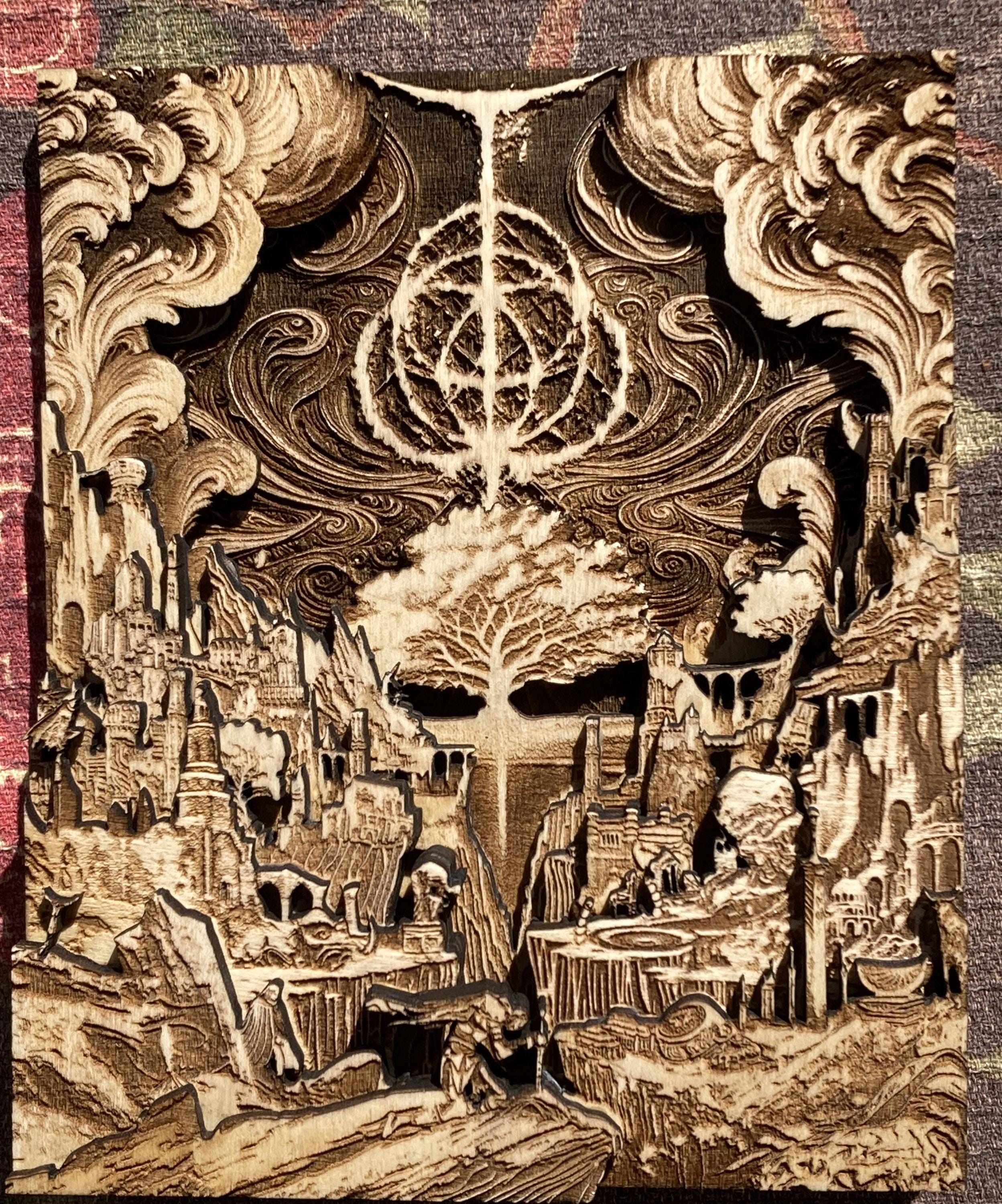 Elden Ring Holzgravur: Zwischenland