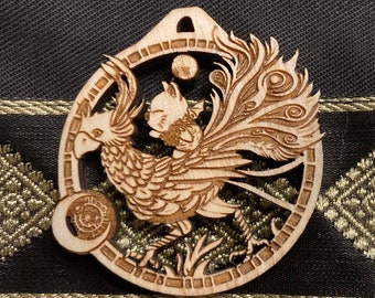Chocobo and Moogle Journey Medallion, een Final Fantasy-ketting.
