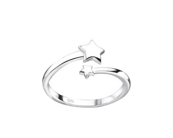 925 Sterling Silver Star Toe Ring