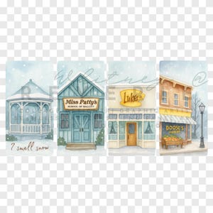 I Smell Snow Scenic Lineup PNG Panel