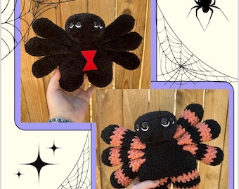 Patrón de araña a crochet sin costura - Amigurumi PDF