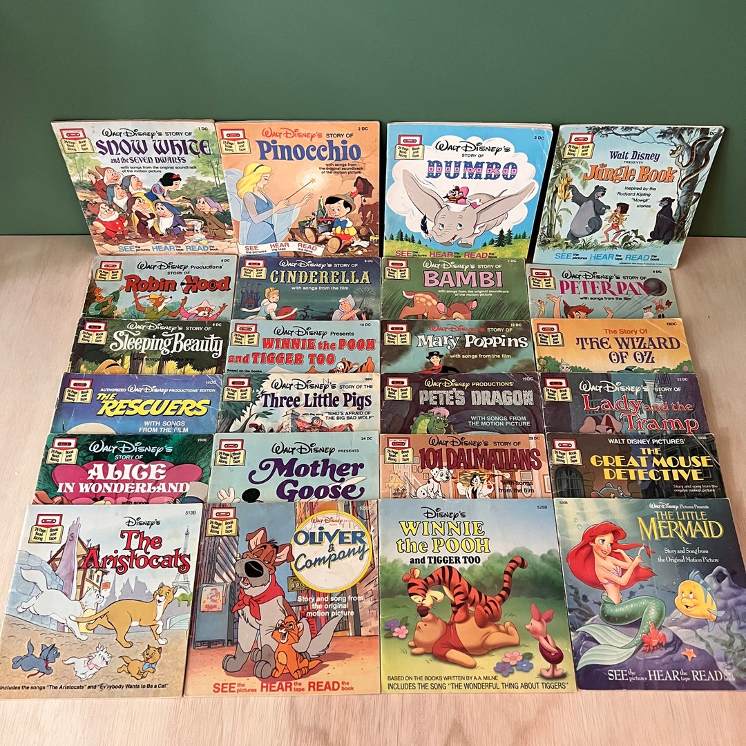 Walt Disney Read Along Books No Tape You Pick Bundle And Save On Walt disney read along books no tape you pick bundle and save on