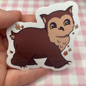 Dungeons and Dragons Cute Owlbear Adesivo D&D