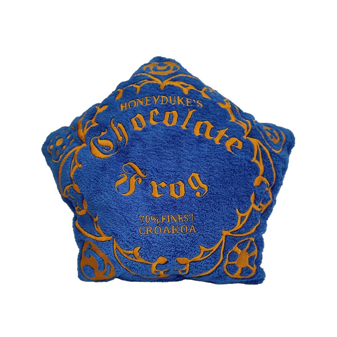 Harry Potter Chocolate Frog Pillow Wizarding World Home Decor Hogwarts