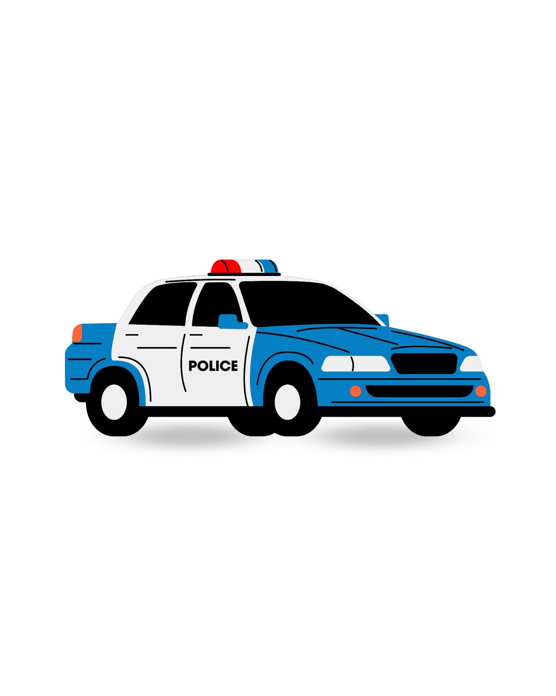 DIGITAL Set of 4 Printable Emergency Vehicles Wall Art, Ambulance ...