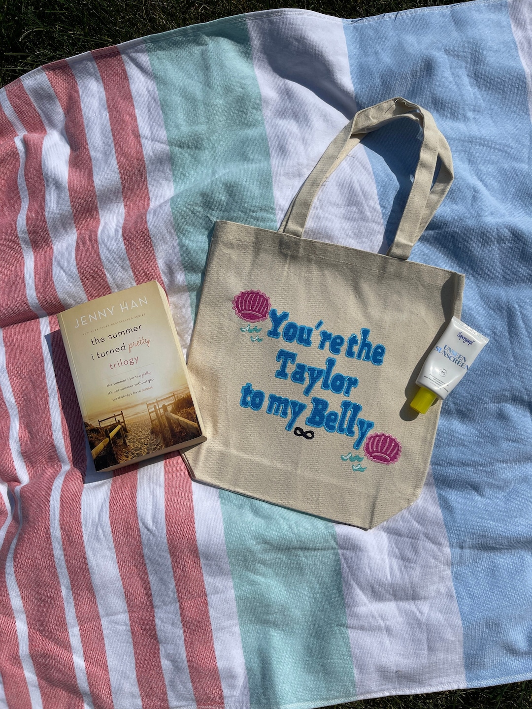 The Summer I Turned Pretty Hand Painted Belly and Taylor Beach