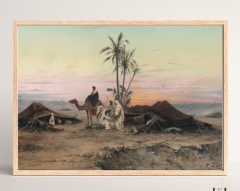 Middle Eastern Art | Arab Art | Bedouin Art | Arab Painting