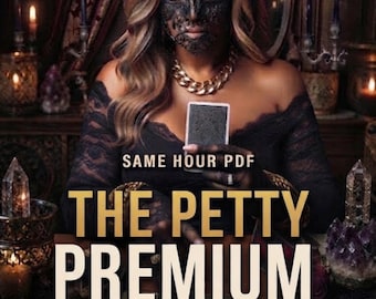 Petty Tarot Reading | 7 Card Tarot Reading | Relationship & Drama Reading | Astrodice Tarot Reading | Situational Guidance | Same Hour PDF