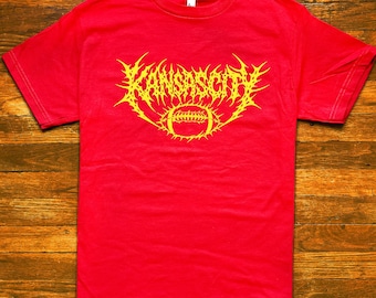 KC Core-T-shirt | Shirt Kansas City Chiefs | Red Friday Game Day-T-shirt