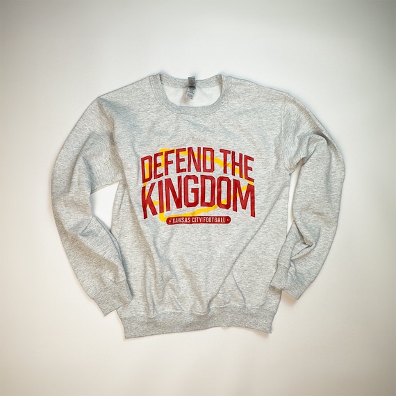 Chiefs Sweatshirt - Defend The Kingdom, Chiefs Kingdom, Kansas City Chiefs Sweatshirt.