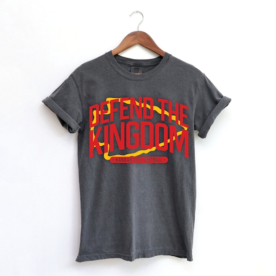 Chiefs Tee - Defend The Kingdom, Chiefs Kingdom, Original Kansas City Chiefs, Vintage T-shirt.