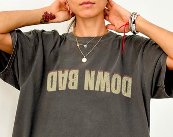 T-shirt graphique esthétique, T-shirt en duvet minimaliste, Chemise de concert unisexe, Idée cadeau pour un ami