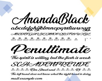 Ananda Black Fonts