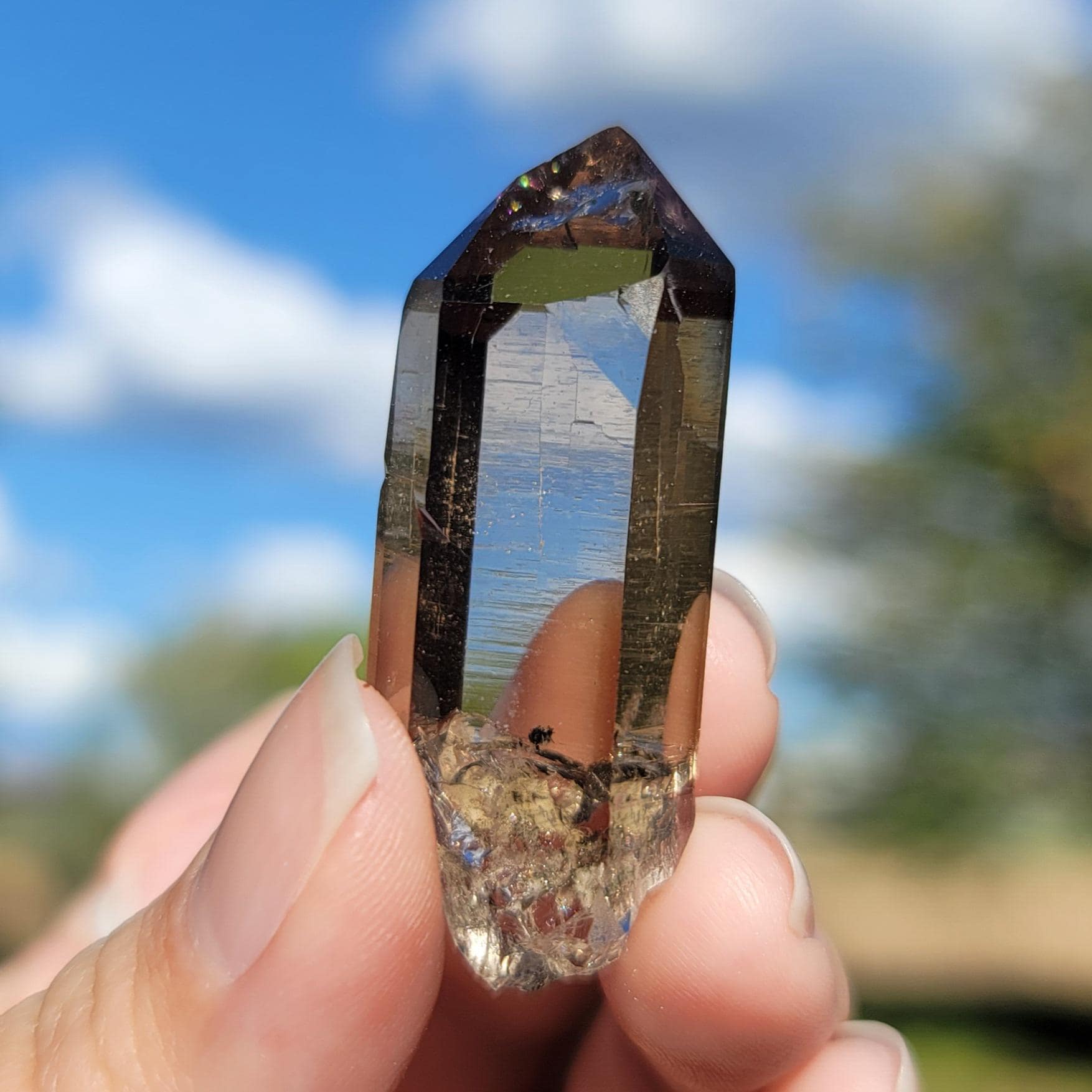 Swiss smoky quartz - Etsy 日本