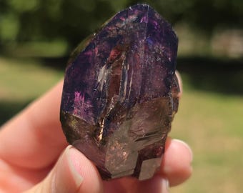 Shangaan Amethyst Mini Scepter / Saftige und satte Farbe
