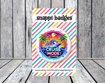 Cruise Badge - Personalised - Custom made