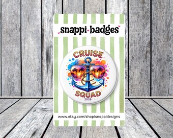 Cruise Squad Badge (58mm)