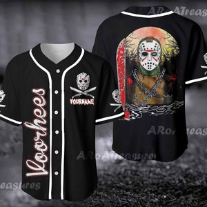 Tampa Bay Rays Jason Voorhees Baseball Jersey Shirt - Owl Fashion Shop