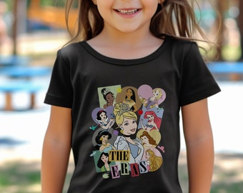 Princess Eras Youth Shirt| Disney Tee| Princess Shirt| Disney Shirt| Princess T-Shirt