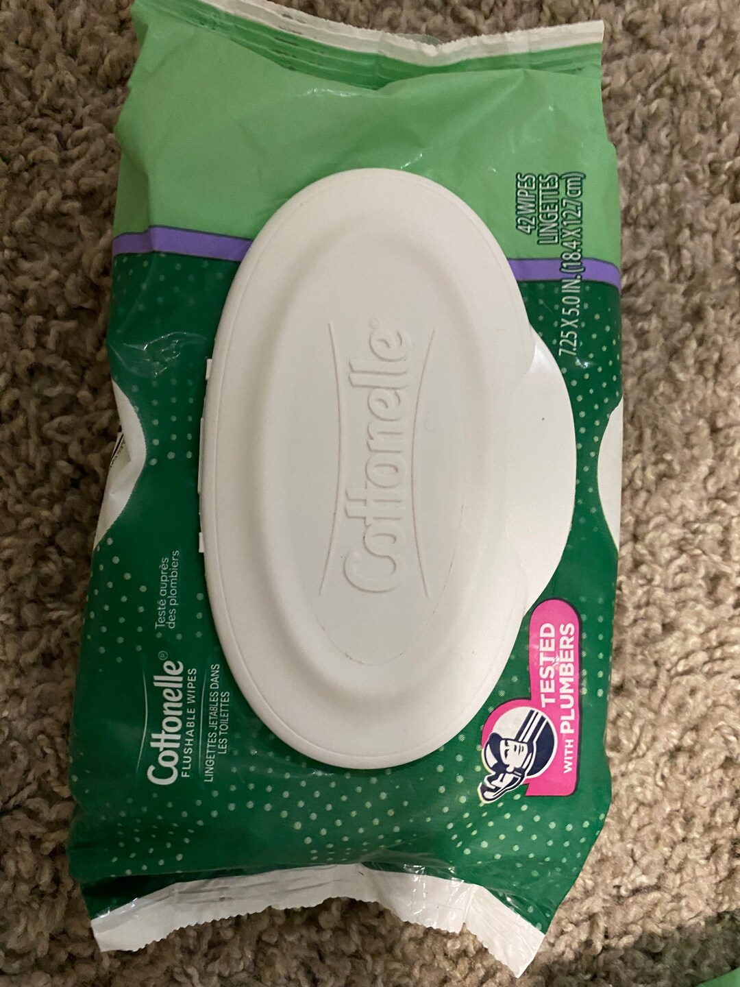 Cottonelle Flushable Wipes W/touch of Aloe and Vitamin E Etsy