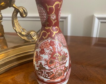 PINK Gold Imari Planter / Cachepot - RARE! - Etsy
