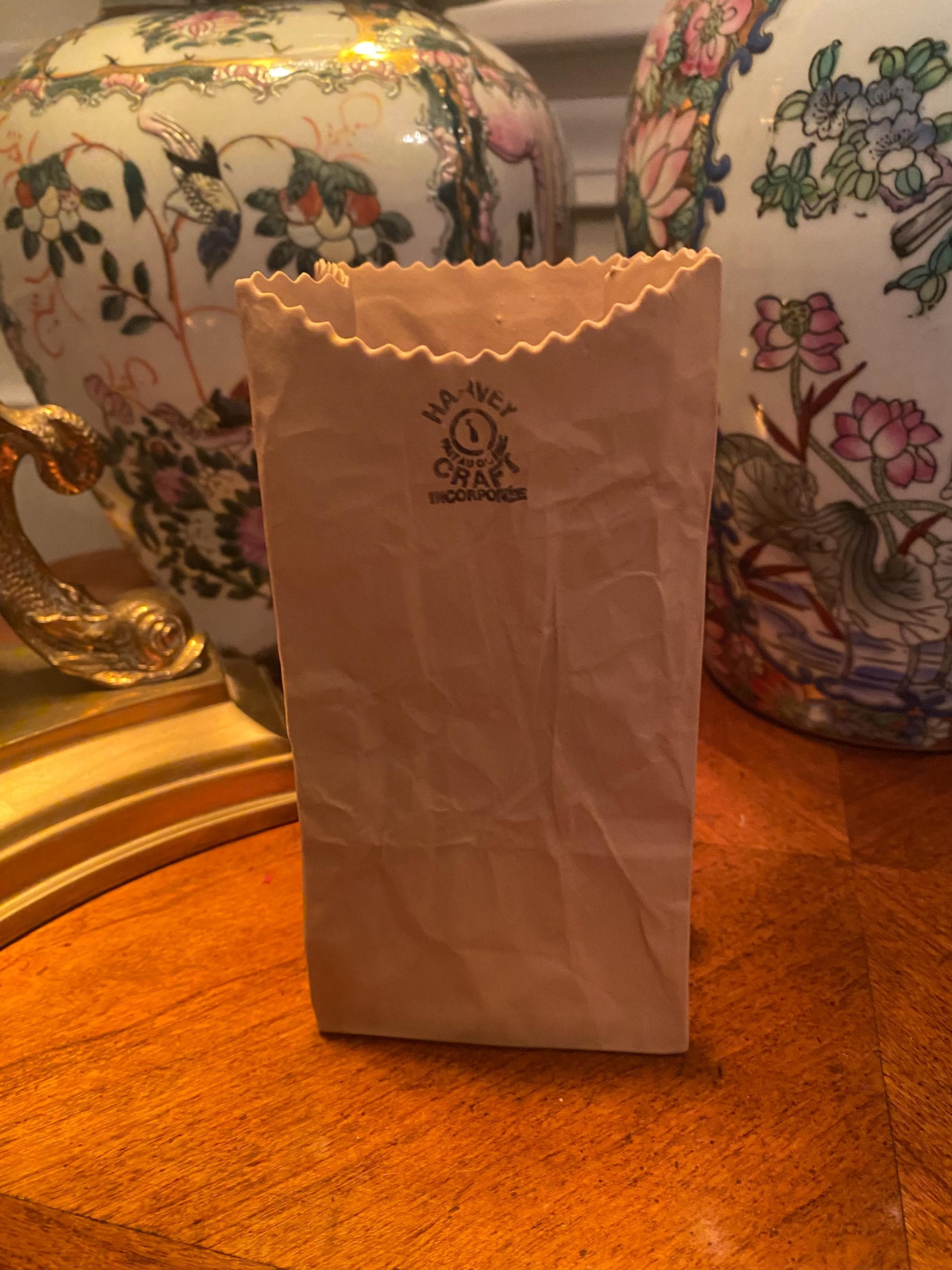 Harvey Paper Bag Ceramic - Etsy