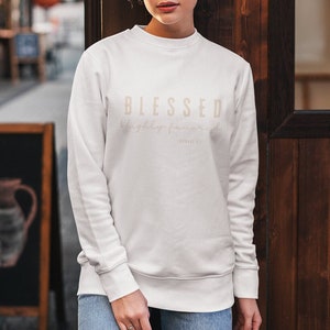 Blessed & Highly Favored - Crewneck Sweatshirt