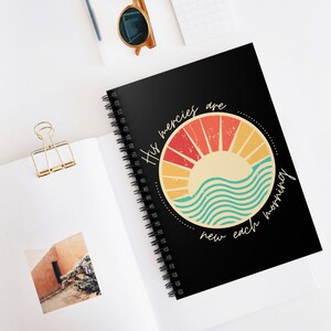 His mercies - Spiral Notebook
