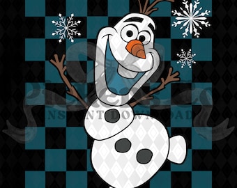 Muñeco de nieve tablero de ajedrez PNG