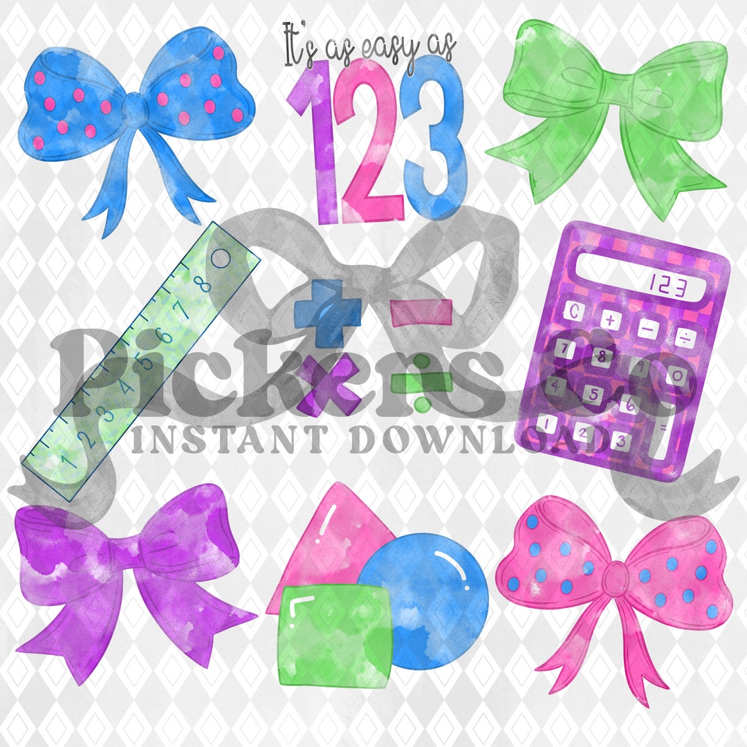 Math Coquette Png SUBLIMATION ONLY FILE - Etsy