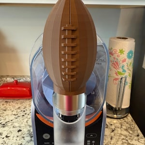 Ninja Slushi Handle Cover - Football Design - 3D Printed
