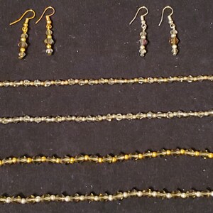 Black diamond colored crystal jewelry