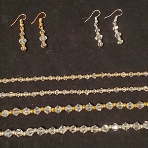Crystal (April birthstone) crystal jewelry