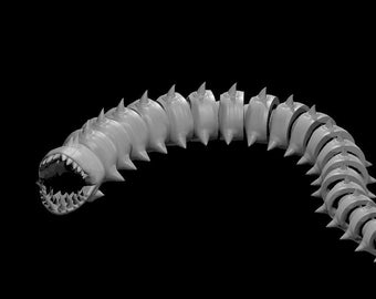 Miniaturas articuladas/de mesa de Purple Worm