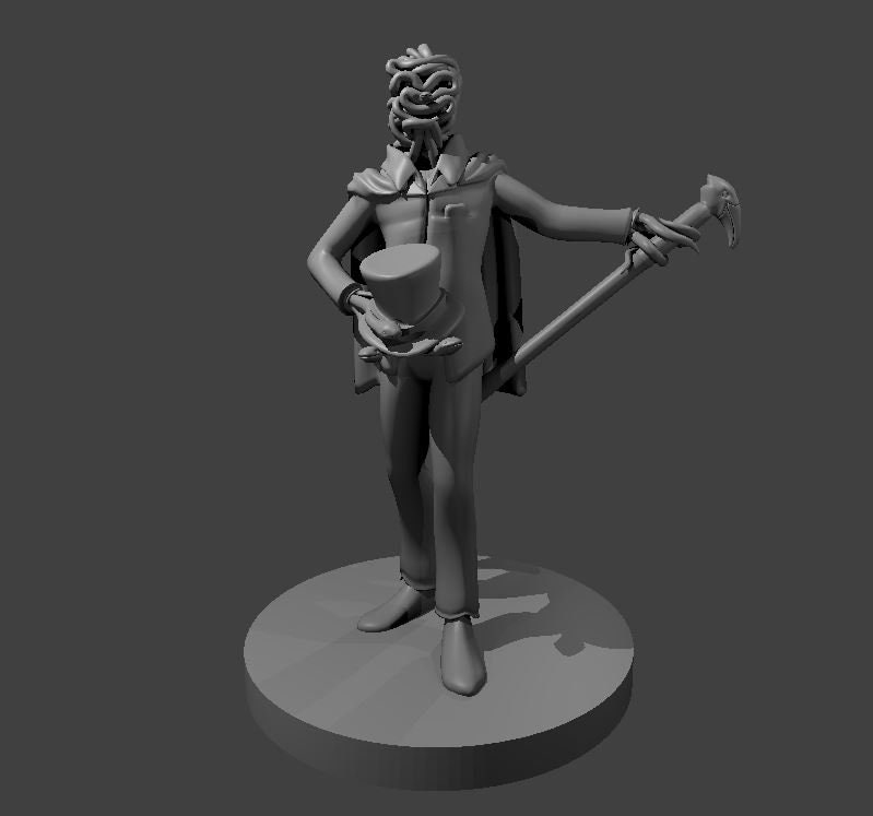 Mass of Snakes Posing As A Charlatan | Resin Miniature