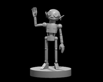 Clockwork Hafling Sidekick | Resin Miniature