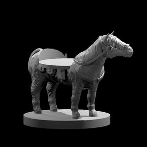 Pony Mount with mini slot | Tabletop Miniature