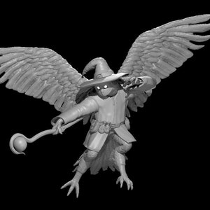 Owlin Wizard | Resin Miniature