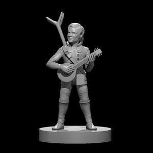 Kender Male Bard | Resin Miniature