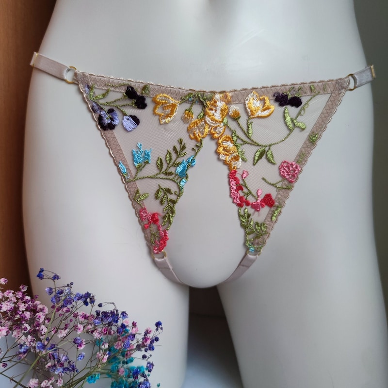 Open Crotch Women's Bikinis - Etsy