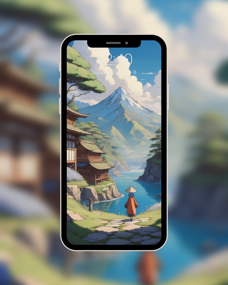 Anime Landscape | Bundle Set Wallpaper | HD Wallpaper | Android