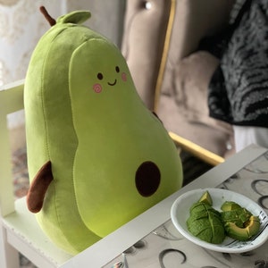 Handcrafted Small Avocado Plushie | soft 35cm perfect cute gift for kids