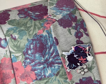 Broche Fun Graffiti | Accessoire de Mode Inspiration Keith Haring | Bijou Urbain Coloré | Cadeau Ado Branché