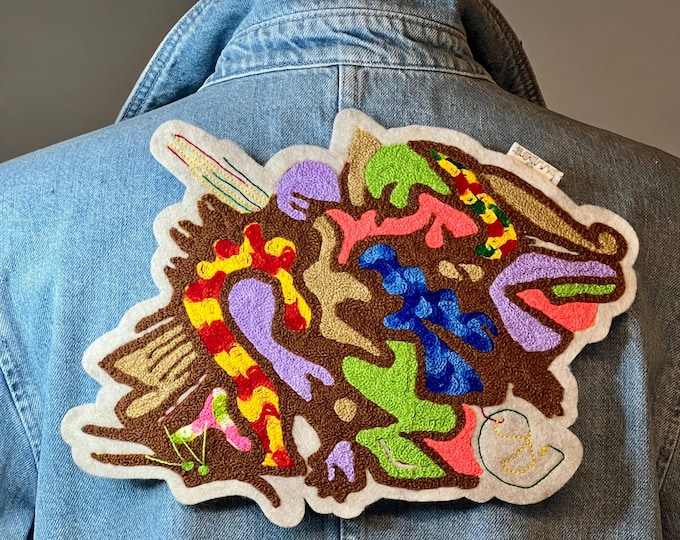 Featured listing image: Graffiti Iron-on Embroidery Patch | Hip Hop | Embroidery on Clothing | Nova Fashion | Graffiti Letters | Pinterest | Customize